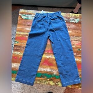 Crewcuts Dark Blue Elastic Waist Denim Jeans